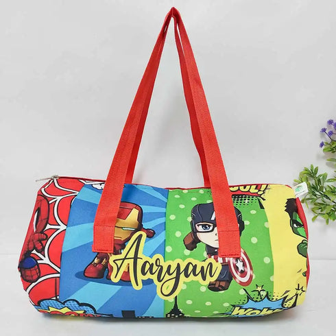 Personalized Cartoon Printed Swimming Duffle Bag for Kids